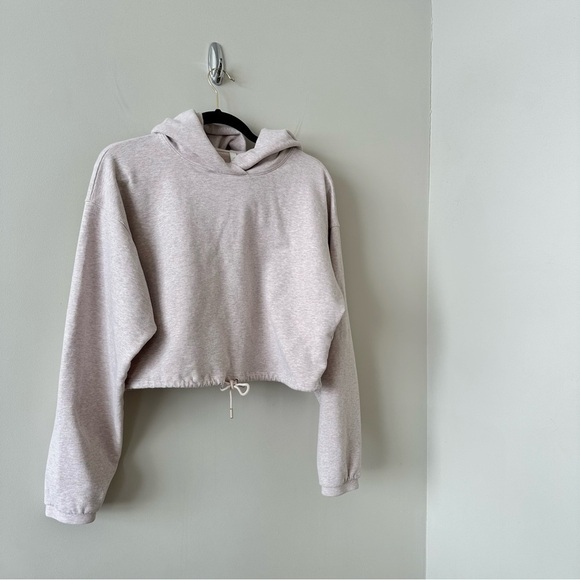 Aritzia-The Group Babaton “The Weekender Hoodie” In Grey/Pink (Size:Small) - Picture 6 of 8